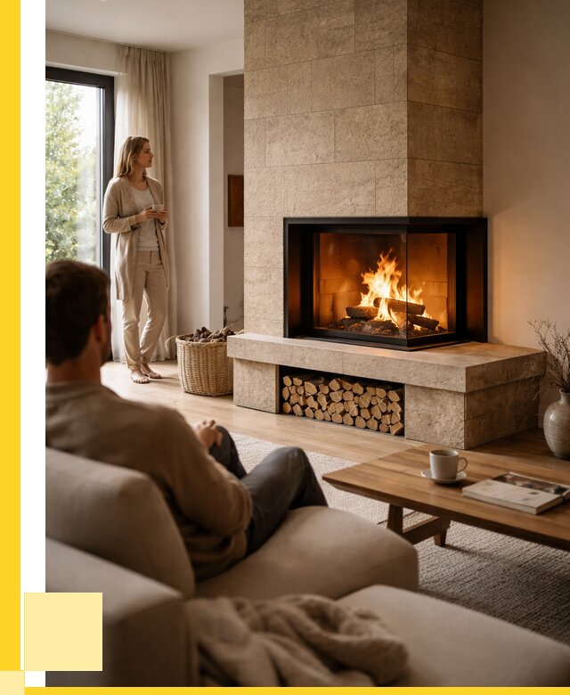 Угловые камины из кирпича установка в Мурманске от 154230 р. ЭриданМрм