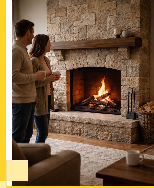 Каменные камины на заказ в Мурманске от 185076 р. | ЭриданМрм