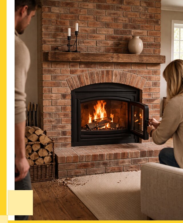 Кирпичные камины под ключ в Мурманске от 154230 р. | ЭриданМрм