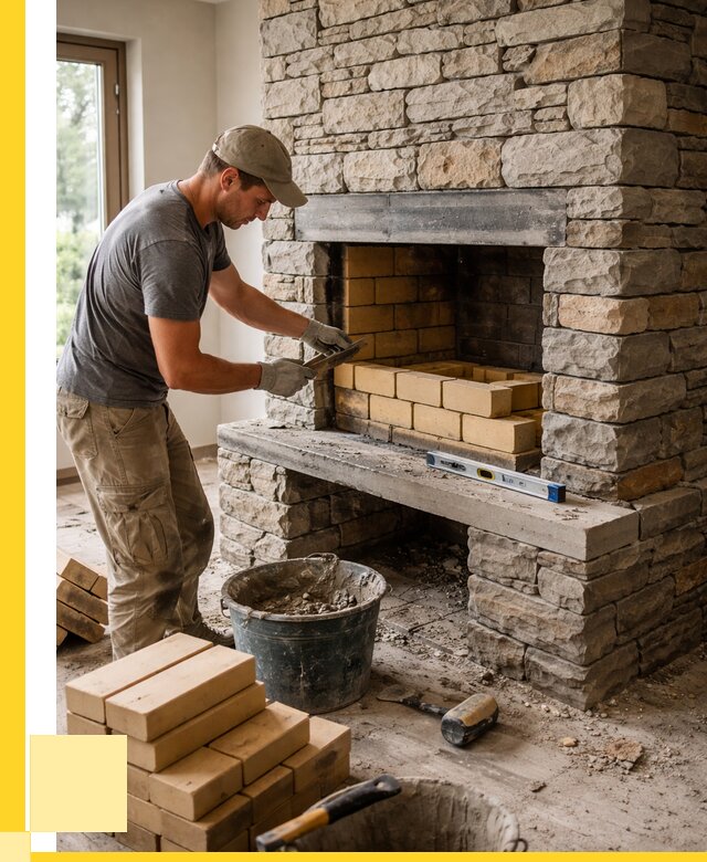 Кладка каминов и камина в Мурманске от 25705 р. ЭриданМрм