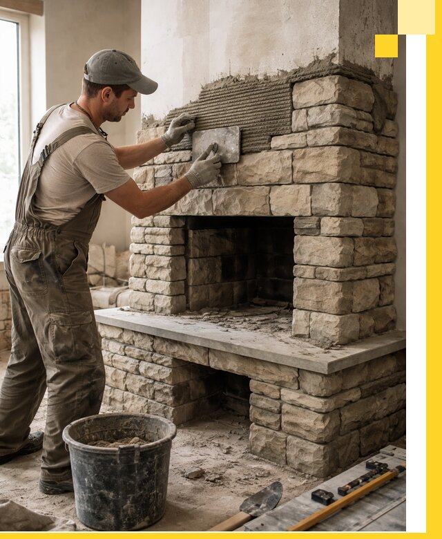 Строительство каминов под ключ в Мурманске от проектирования до монтажа