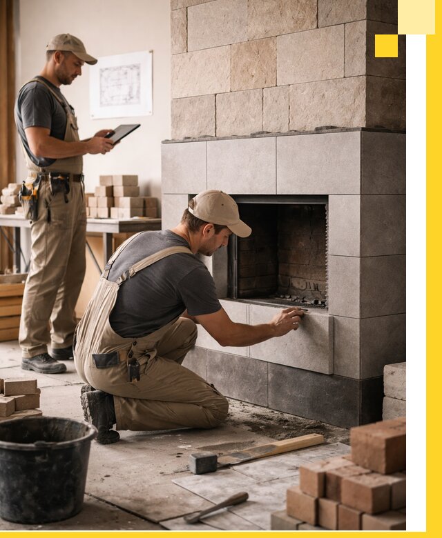 Индивидуальные проекты каминов и каминных систем в Мурманске