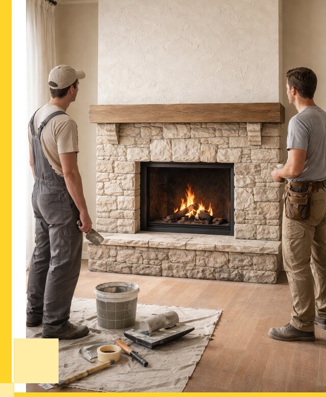 Отделка каминов в Мурманске от 6683 р. под ключ | ЭриданМрм