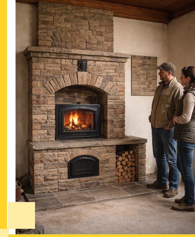 Кирпичная печь под ключ в Мурманске от 154230 р. | ЭриданМрм