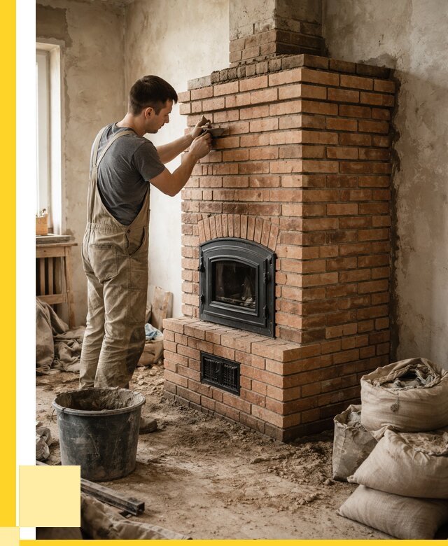 Строительство печей в Мурманске от 66833 р. под ключ, ЭриданМрм