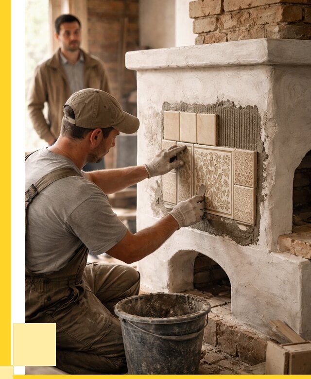 Отделка печей и банных печей в Мурманске от 35987 р. | ЭриданМрм