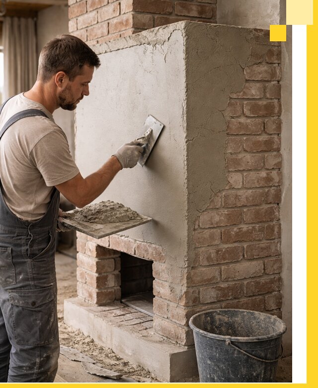 Отделка печей и облицовка каминов в Мурманске под ключ