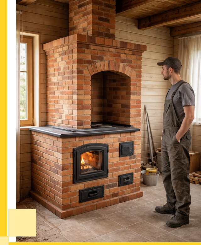 Кирпичные печи в Мурманске: купить от 154230 р. | ЭриданМрм