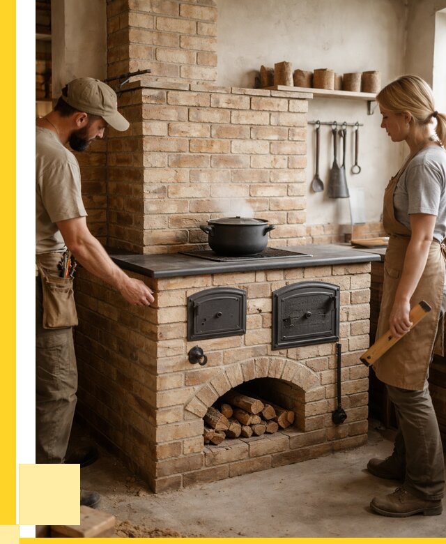 Варочно отопительные печи в Мурманске от 92538 р. | ЭриданМрм