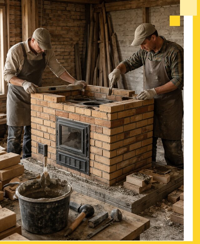 Изготовление и установка варочных печей под ключ в Мурманске