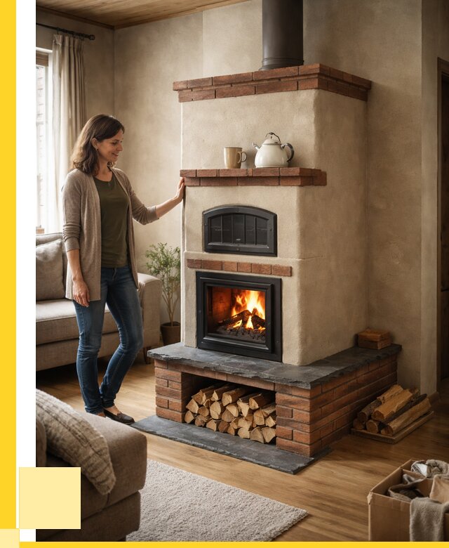 Печи шведки в Мурманске от 87397 р. | ЭриданМрм — печь шведка