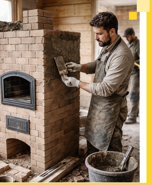 Изготовление и установка печей-шведок под ключ в Мурманске