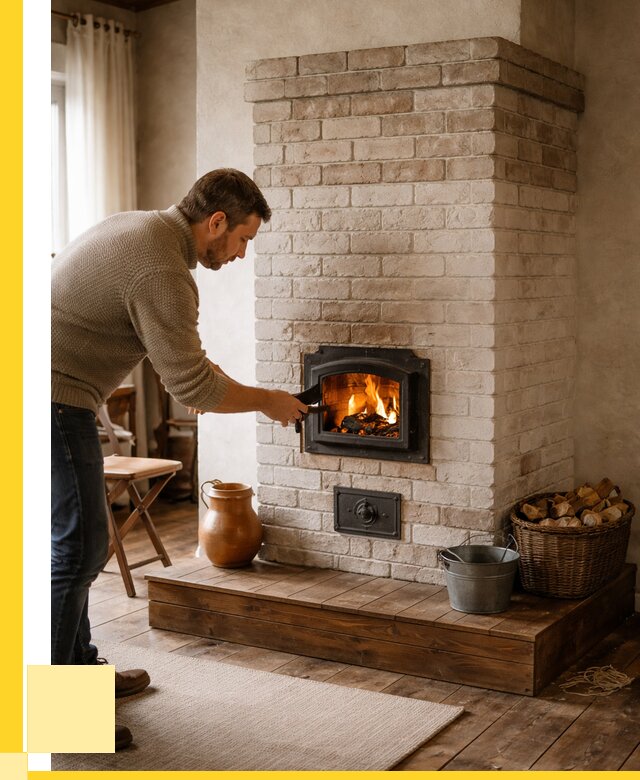 Печь голландка из кирпича в Мурманске от 87397 р. | ЭриданМрм