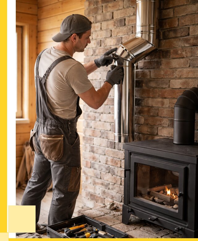 Монтаж дымоходов для печей в Мурманске от 7712 р. | ЭриданМрм
