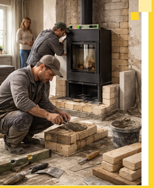 Печи и камины под ключ: проект, установка в Мурманске