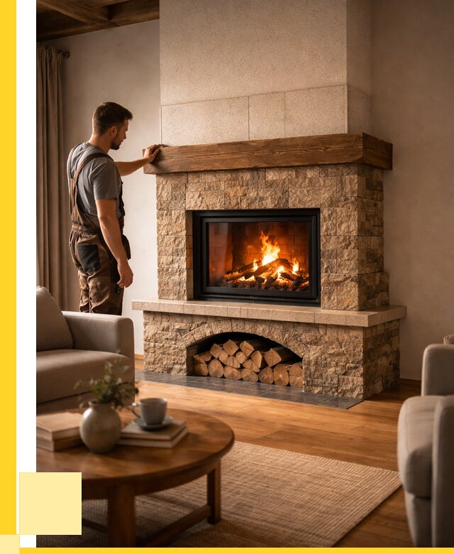 Печи камины для дома под ключ в Мурманске от 56551 р. | ЭриданМрм