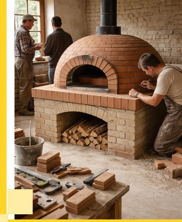 Помпейская печь дровяная для пиццы в Мурманске | ЭриданМрм от 205640 р.