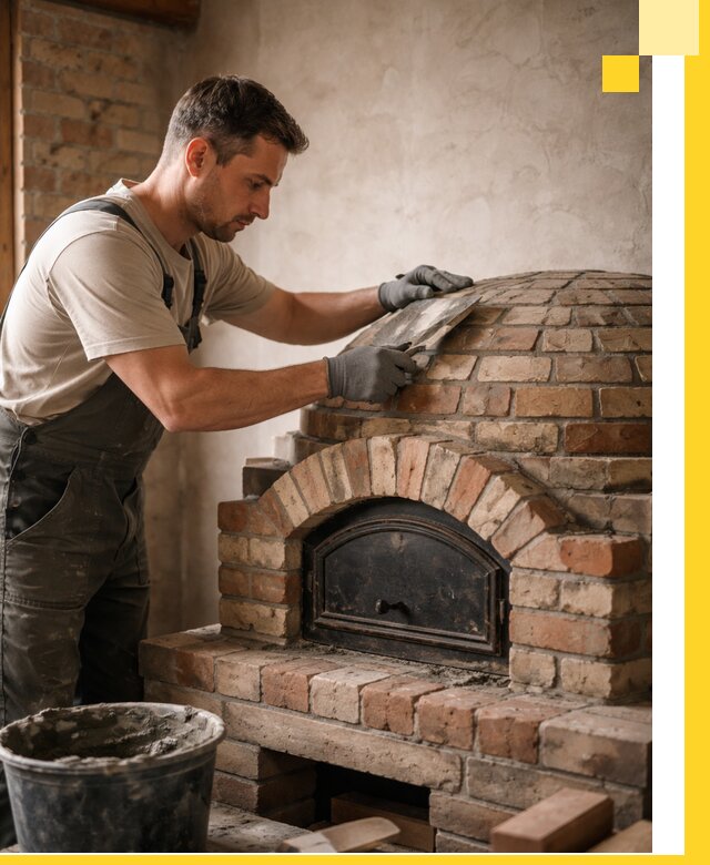 Изготовление и монтаж помпейских печей на заказ в Мурманске