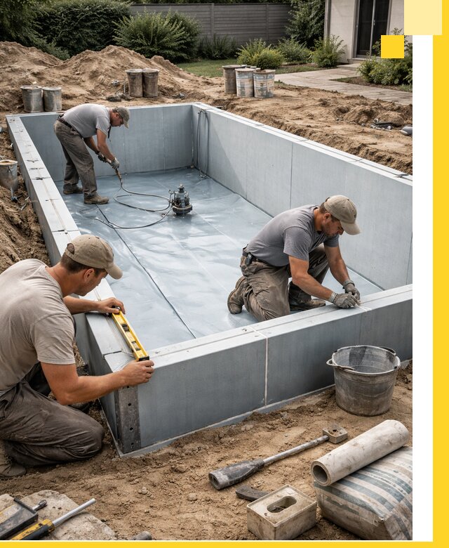 Профессиональный монтаж бассейнов под ключ в Мурманске с гарантией