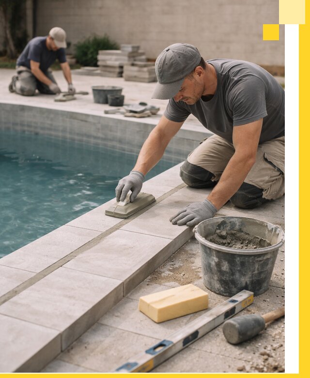 Отделка бассейнов в Мурманске: декоративная отделка и гидроизоляция