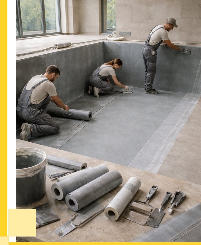 Гидроизоляция бассейнов в Мурманске от 2056 р., ЭриданМрм