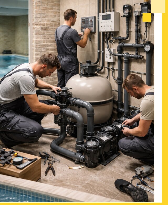 Комплексное оборудование для бассейнов под ключ в Мурманске