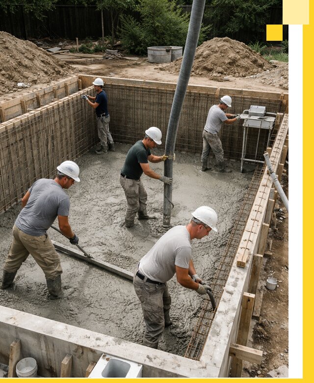 Строительство бетонных бассейнов под ключ в Мурманске