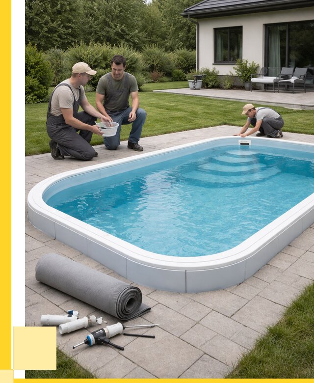 Пластиковый бассейн купить в Мурманске от 257050 р., ЭриданМрм