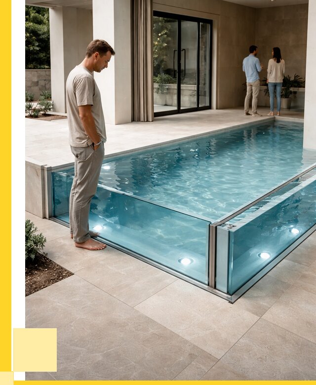 Стеклянные бассейны в Мурманске от 1233840 р. | ЭриданМрм — мозаика