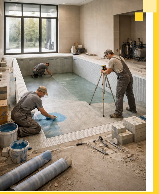 Проект и строительство закрытых бассейнов в Мурманске под ключ