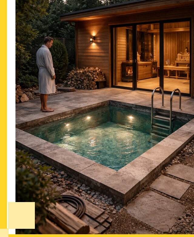 Бани с бассейном под ключ в Мурманске от 97679 р. | ЭриданМрм