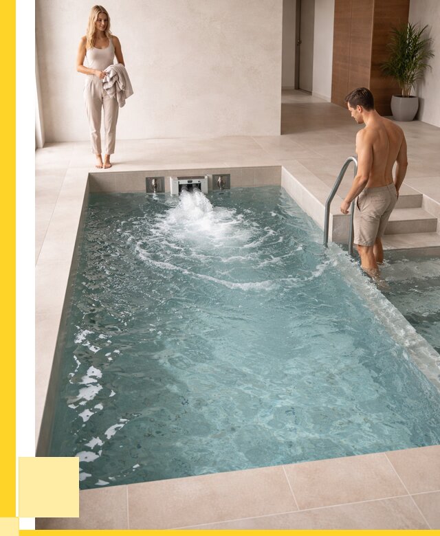 Бассейн с противотоком в Мурманске от 257050 р. | ЭриданМрм