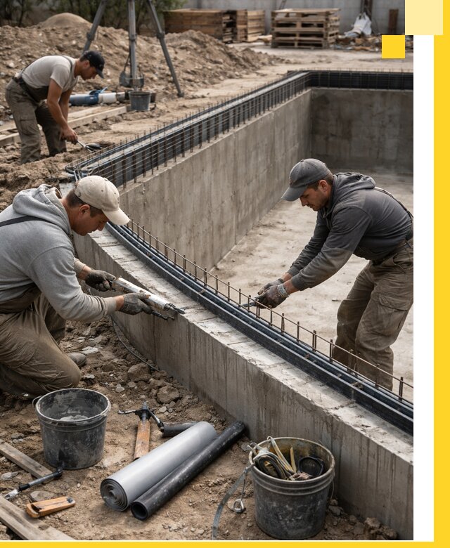 Качественный монтаж чаши бассейна в Мурманске под ключ с гарантией