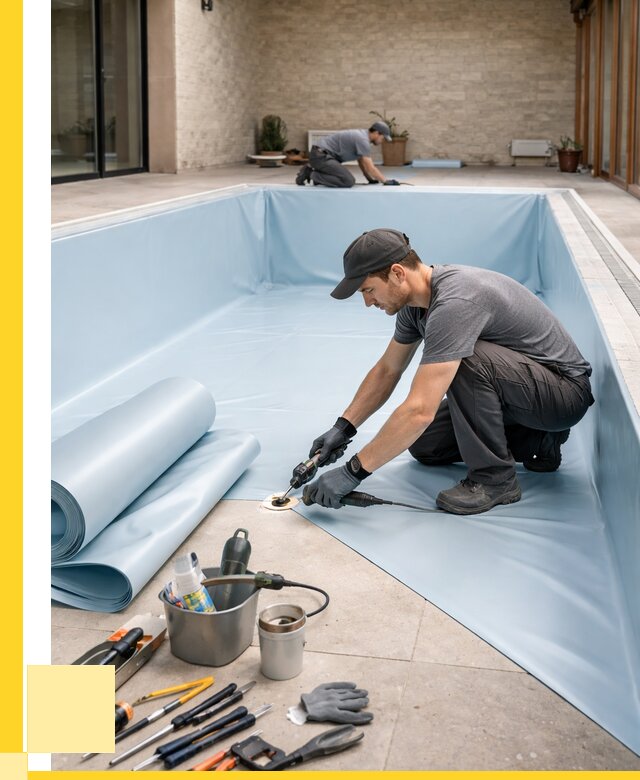 Пленка ПВХ для бассейнов в Мурманске от 2571 р. | ЭриданМрм