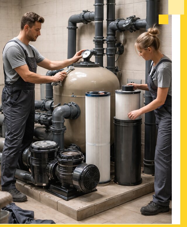 Фильтры и системы фильтрации для бассейнов в Мурманске