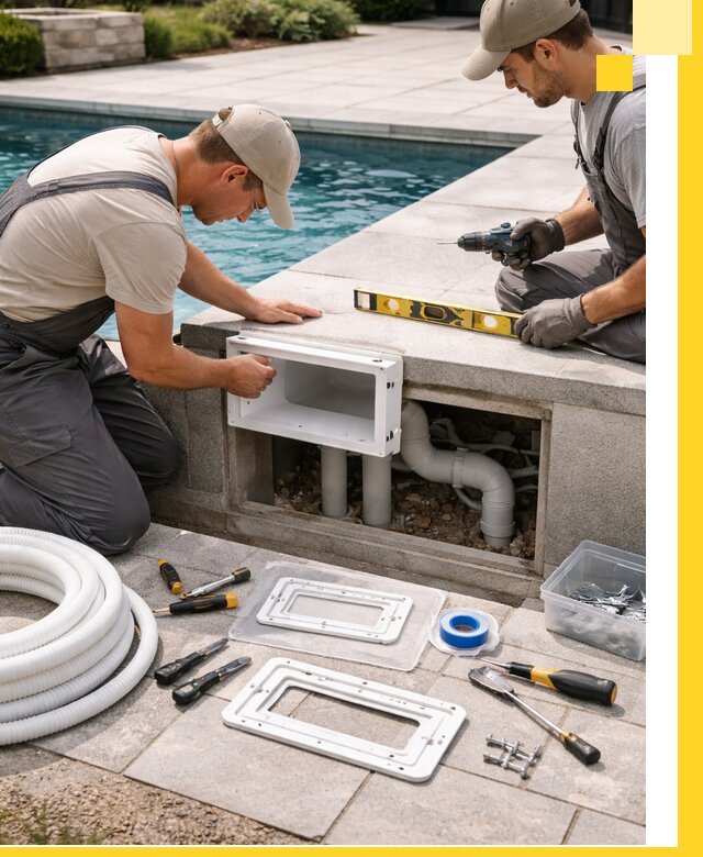 Поставка и установка скиммеров для бассейнов в Мурманске