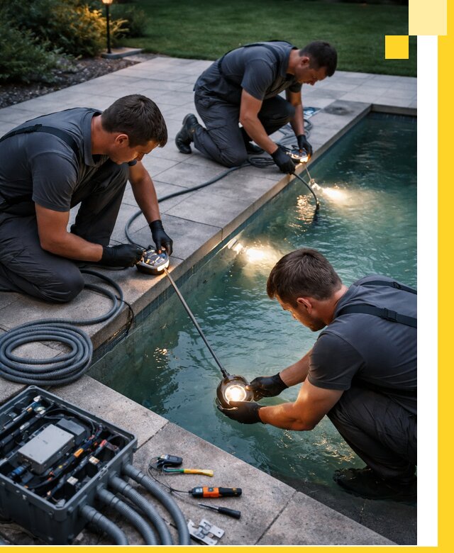 Профессиональное освещение бассейнов в Мурманске: дизайн и монтаж