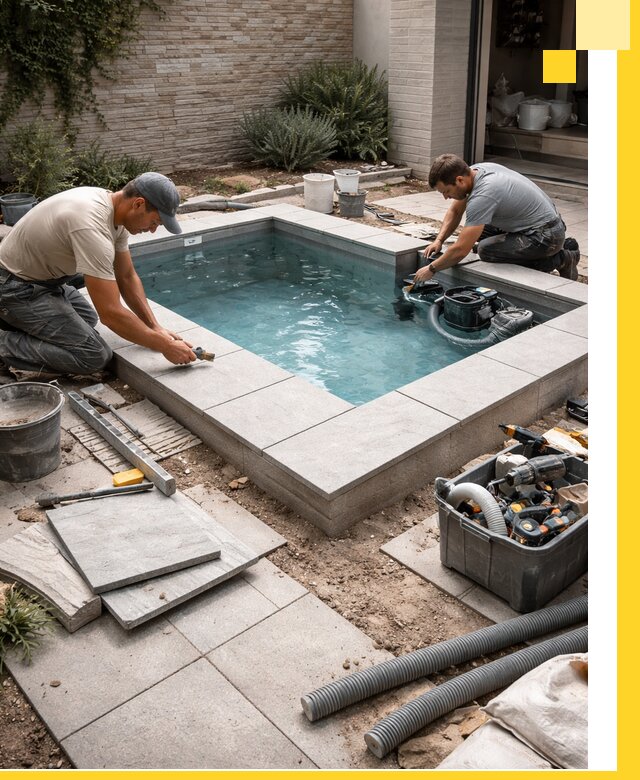 Мини бассейны под ключ в Мурманске, дизайн и установка