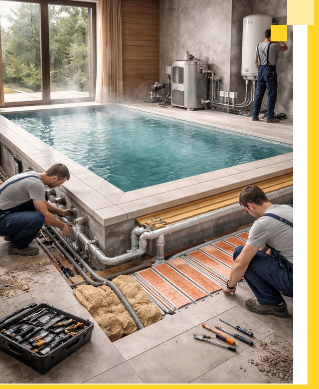 Проектирование и строительство тёплых бассейнов в Мурманске