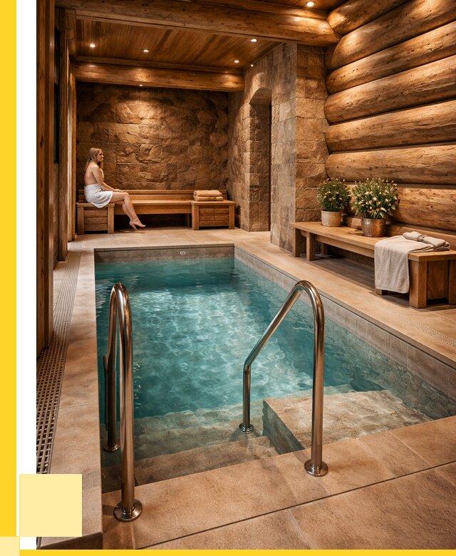 Аренда бани с бассейном в Мурманске от 1542300 р. | ЭриданМрм