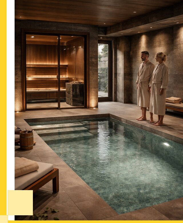 Сауна с большим бассейном в Мурманске от 1233840 р. ЭриданМрм