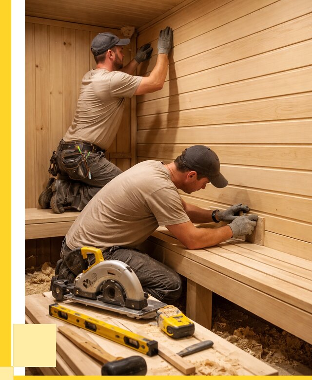 Обшивка саун вагонкой в Мурманске от 2571 р. | ЭриданМрм