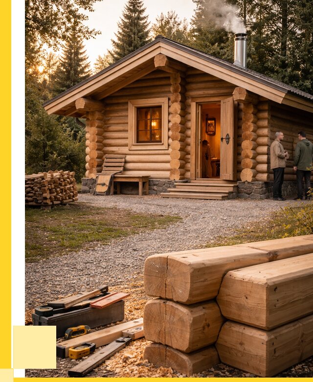 Строительство бань и комплексов в Мурманске от 462690 р.| ЭриданМрм