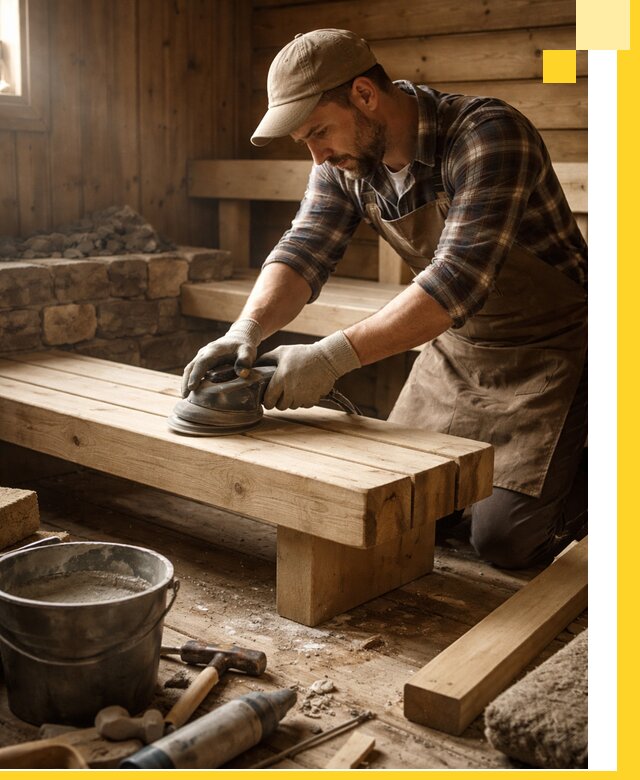 Ремонт бань под ключ в Мурманске с гарантией качества и сроков