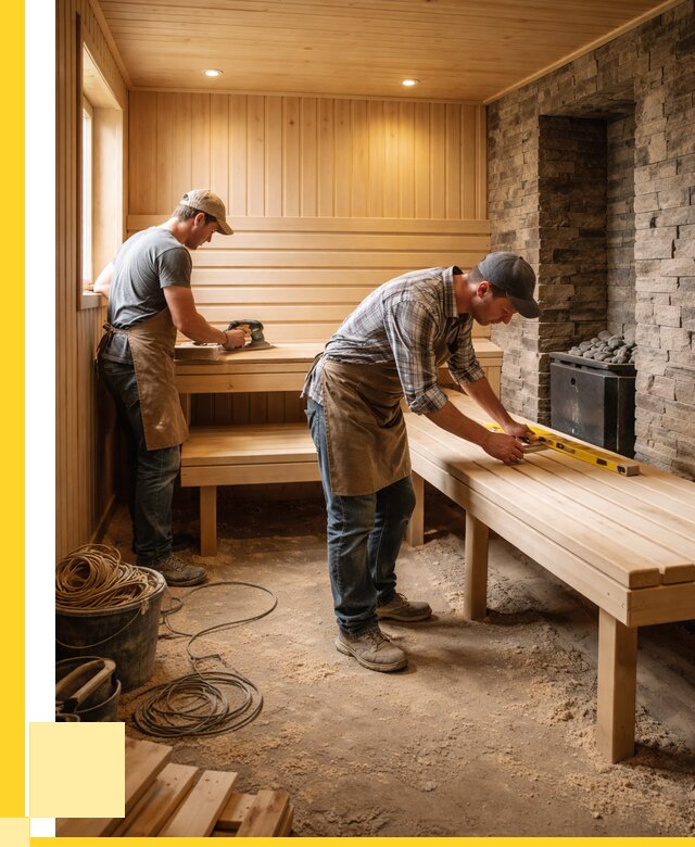 Отделка бани в Мурманске: внутренняя отделка от 3085 р. | ЭриданМрм