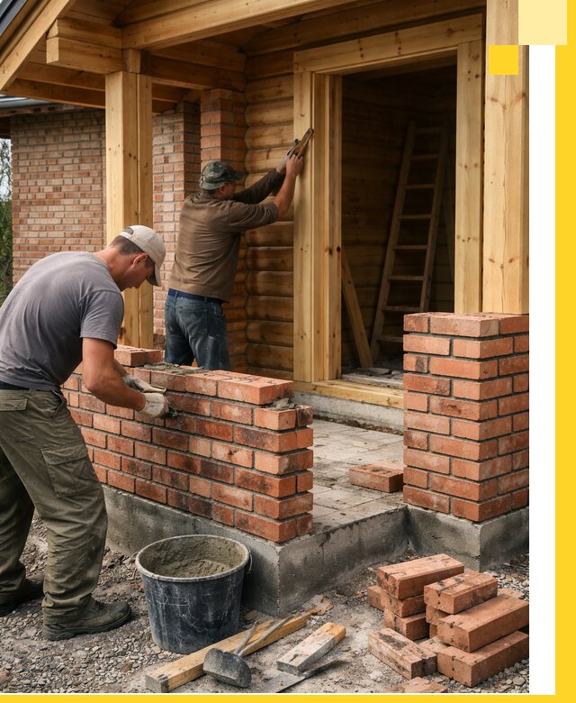 Строительство кирпичных бань под ключ в Мурманске с гарантией качества