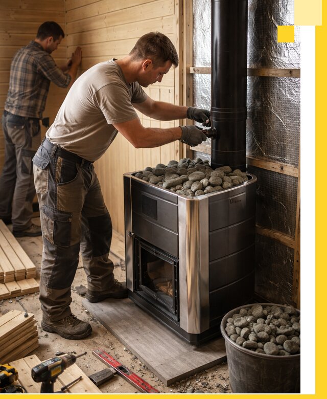 Проектирование и строительство парилок для бани в Мурманске под ключ