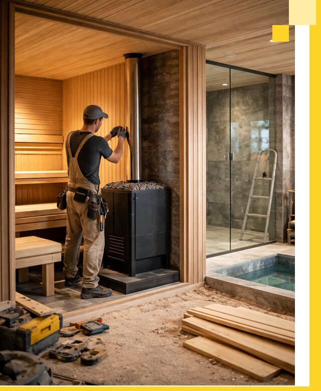 Полное строительство банных комплексов под ключ в Мурманске