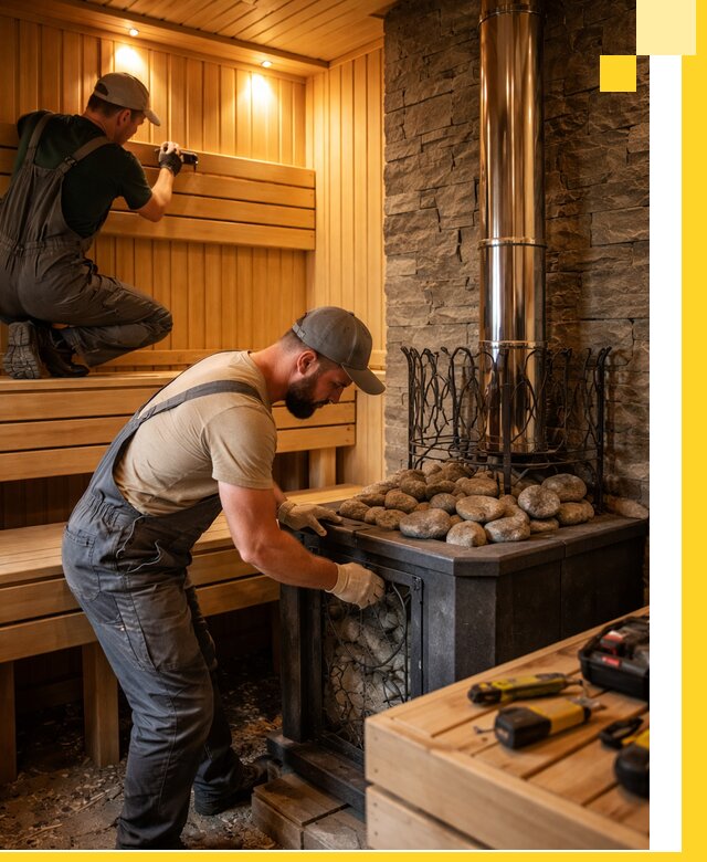 Комплексный дизайн бань, саун и зон отдыха в Мурманске