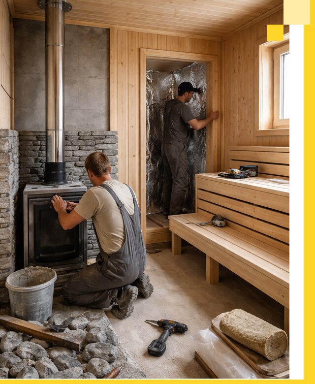 Строительство и изготовление бань под ключ в Мурманске